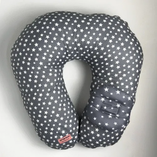 وسادة الرضاعة الطبية – نجوم رمادية
